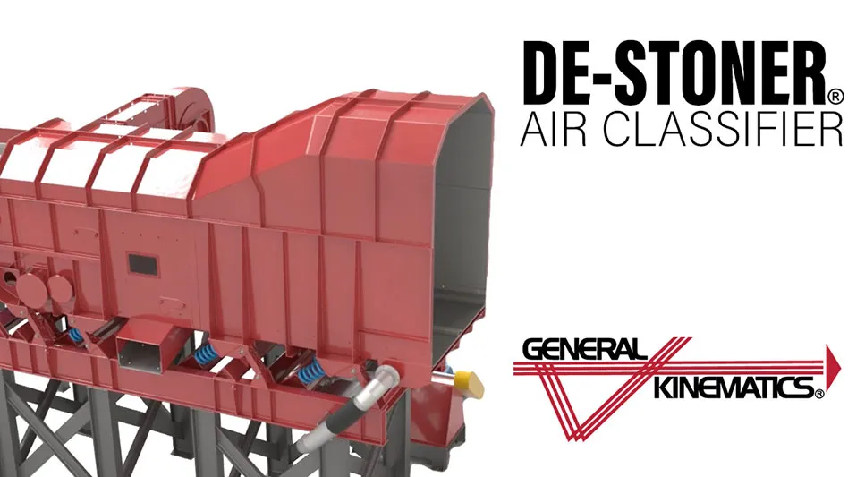 gk de-stoner air classifier