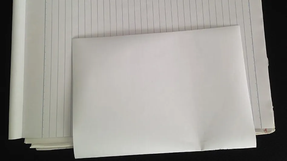 notebook writing paper