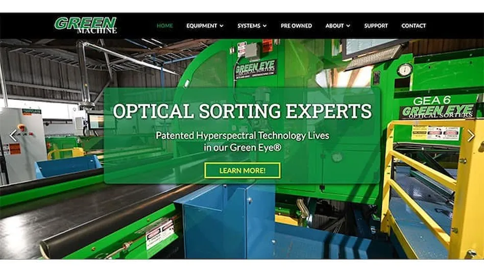 green machine sales website