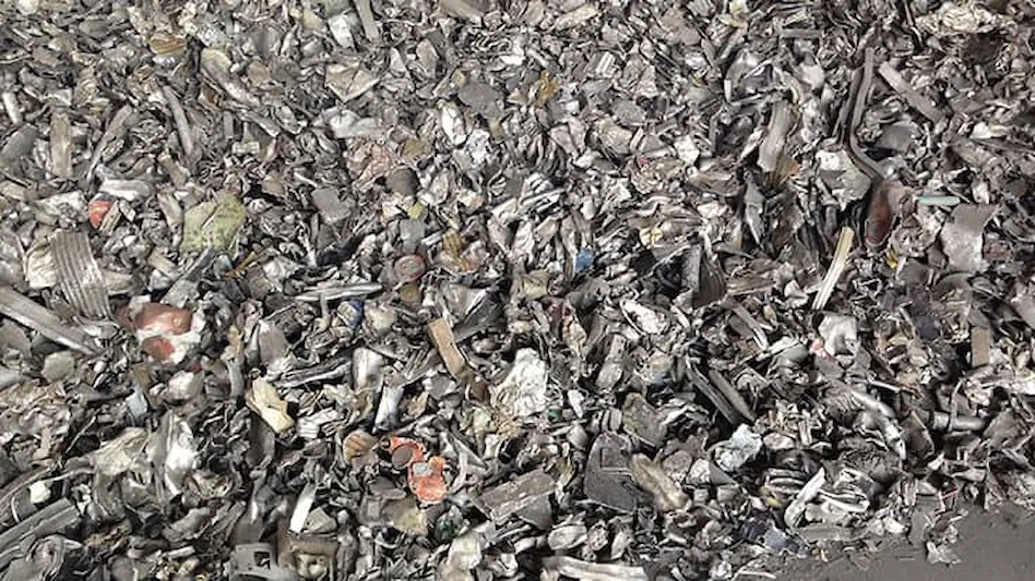 shredded metal scrap