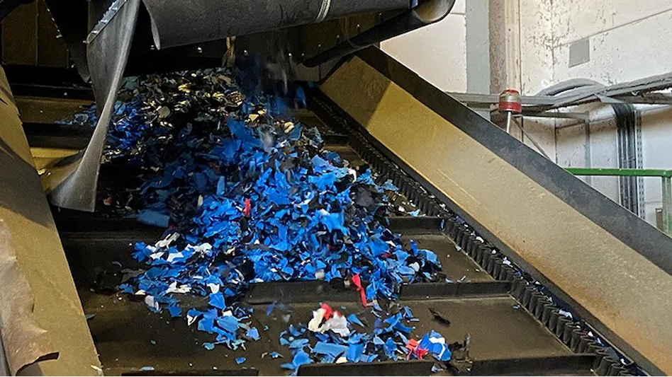 plastic recycling shredding
