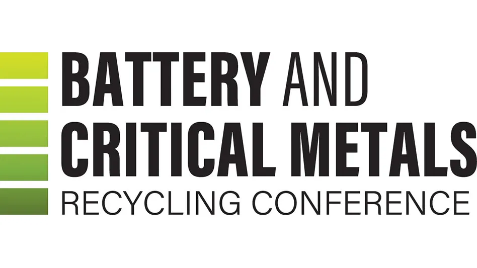 battery and critical metals recycling conference logo
