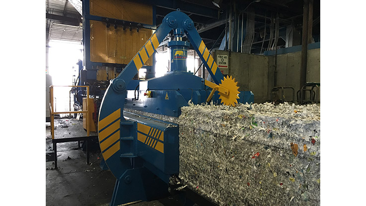 Mid America Recycling installs Imabe baler