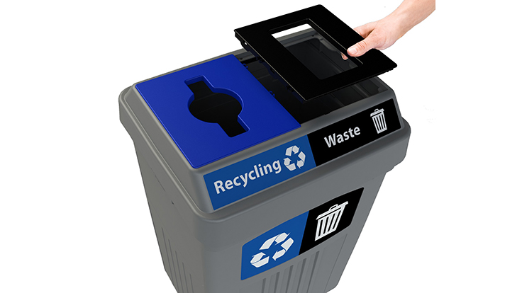 CleanRiver introduces recycled-content collection bins