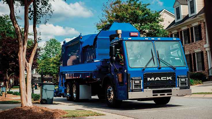Mack designs new collection truck with the driver in mind