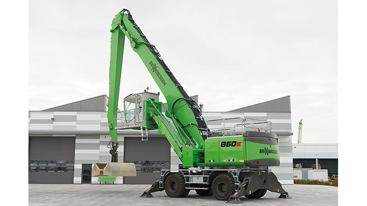 Sennebogen introduces the new generation of 860 E-Series