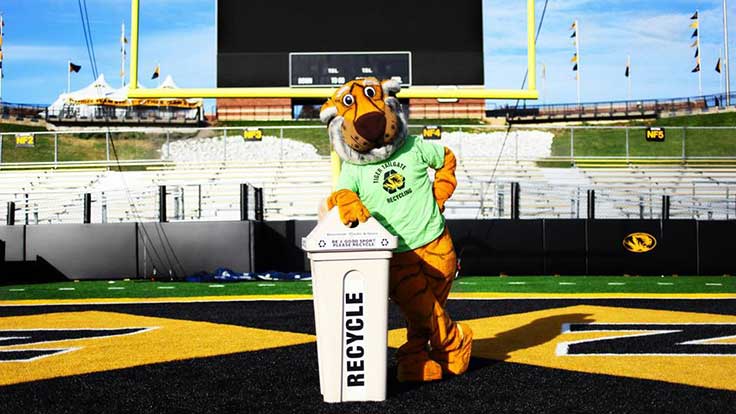 University of Missouri study examines recycling at sporting venues
