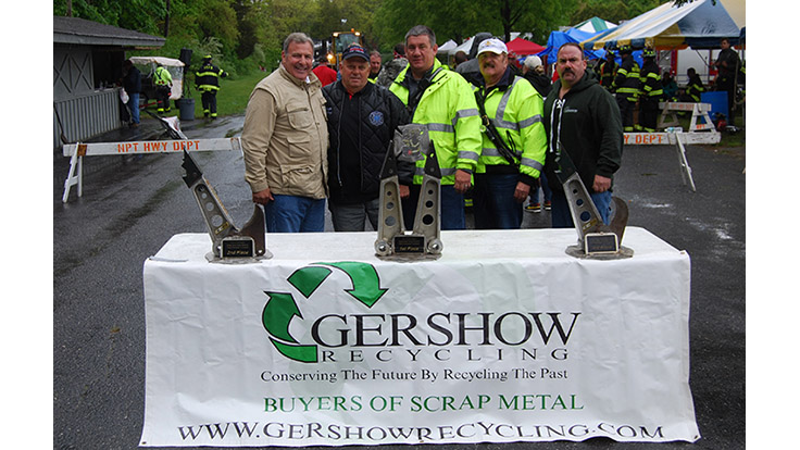 Gershow Recycling assists with 10th Annual Chuck Varese Vehicle Extrication Tournament