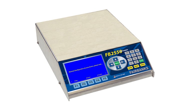 Fairbanks Scales releases FB2558 weighing instrument