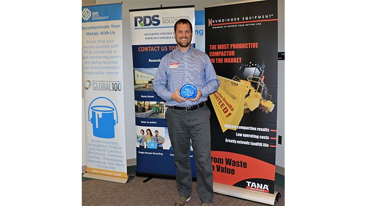 Virginia Recycling Association awards waste reduction, recycling programs