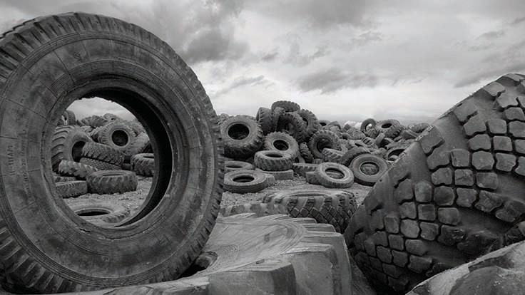 Businesses find new use for scrap tires
