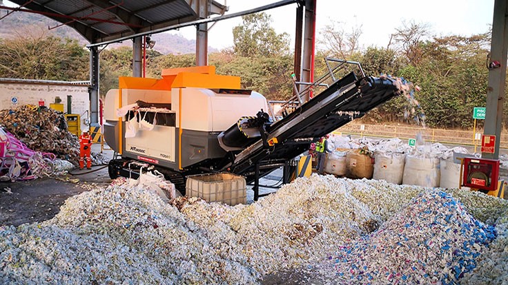 Geocycle receives Untha shredder in Ecuador