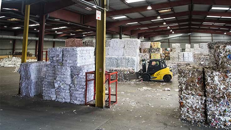 Crisis-like conditions for recovered paper