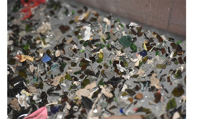 End of Waste partnership diverts 2 million pounds of glass from landfill