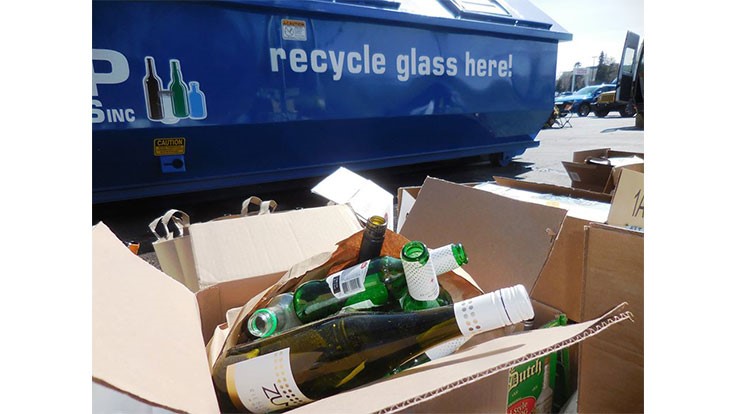  PRC pop-up recycling events divert 170 tons of glass from landfills