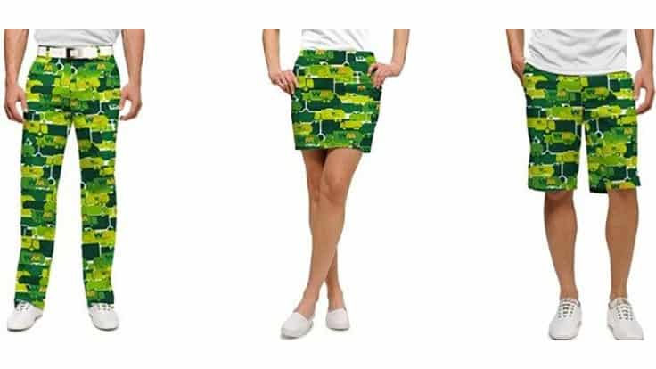 Loudmouth apparel made from Repreve