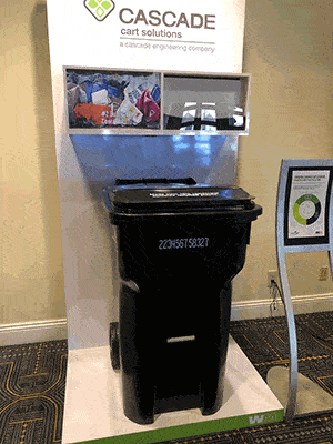 cascade recycled-content cart