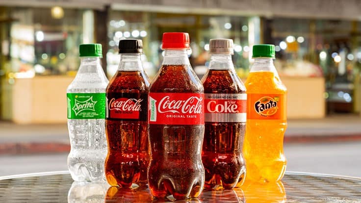 coke plastic bottles