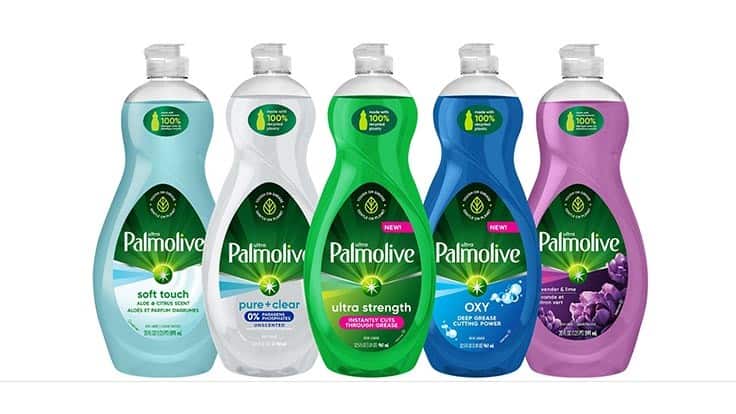 Colgate-Palmolive's Ultra dish soap bottles will feature 100 percent postconsumer recycled plastic in the U.S. and Canada.