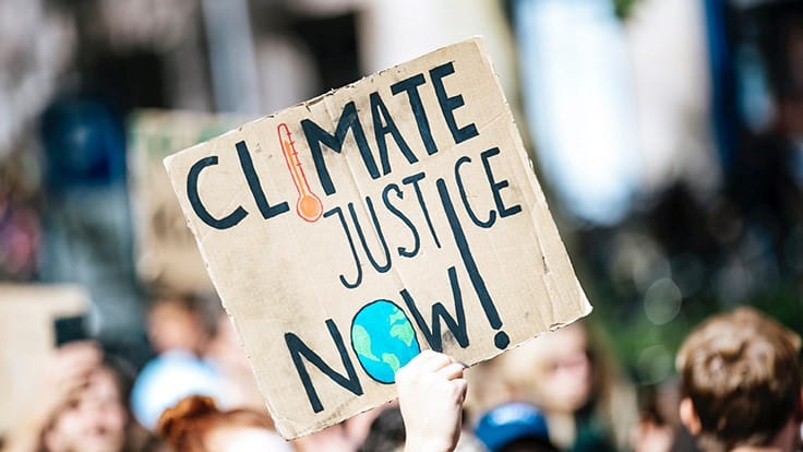 Climate justice activism