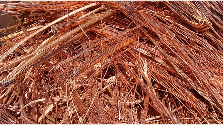 copper recycling chops