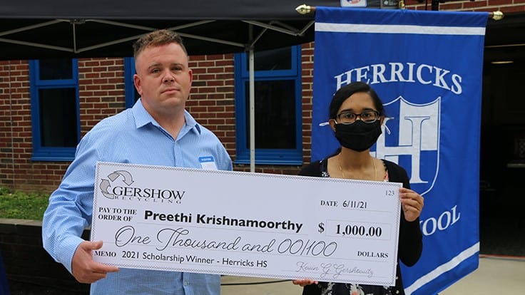 gershow scholarship Krishnamoorthy