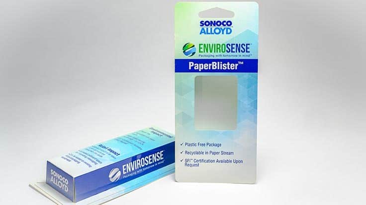 Sonoco's EnviroSense PaperBlister