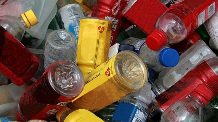 plastic PET bottles