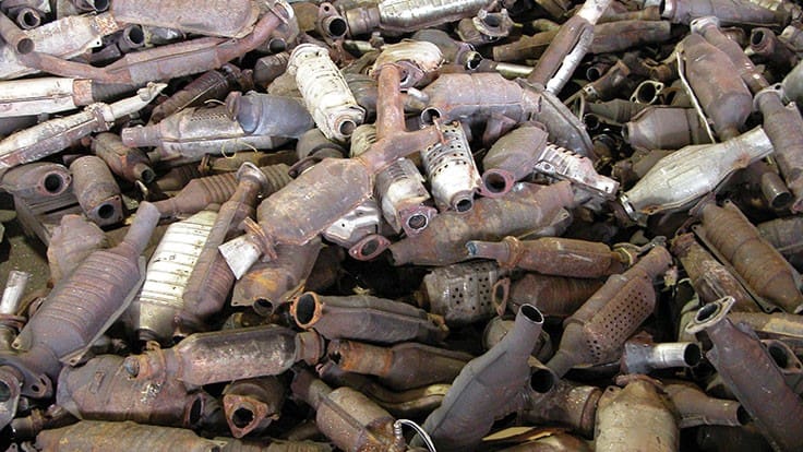 old catalytic converters