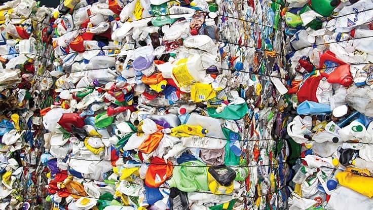 hdpe recycling bales