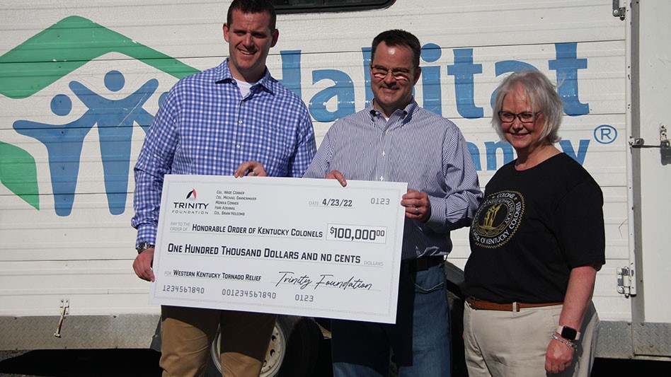 Trinity Metals supports tornado relief in Kentucky