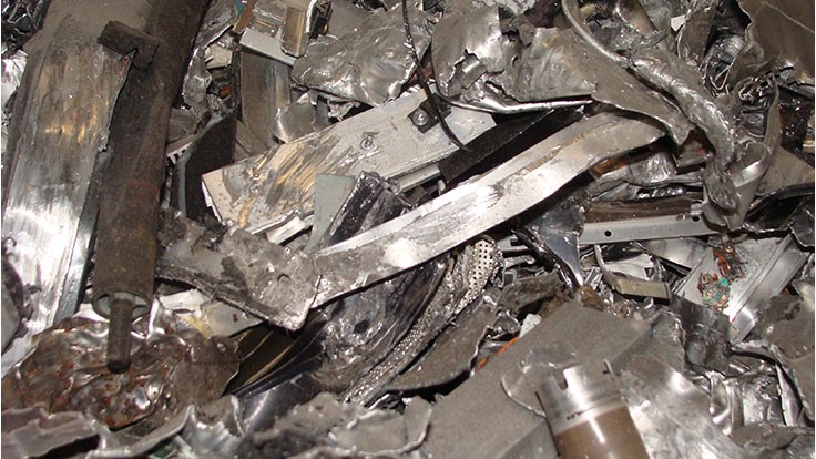 steel shredded scrap