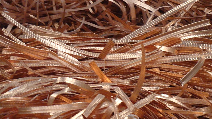 copper strips recycling