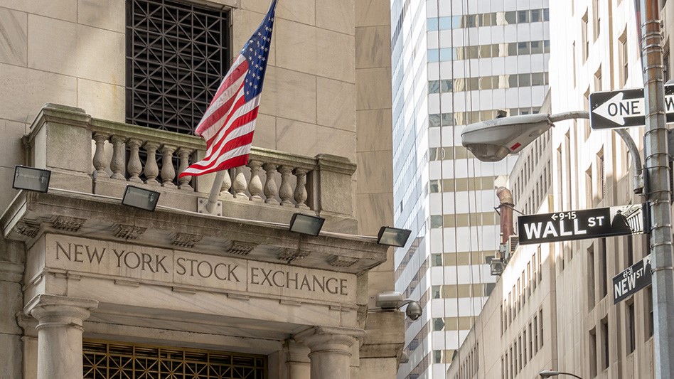 Exterior photo of the New York Stock Exchange