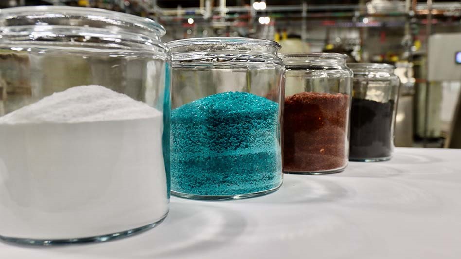 Jars with electric vehicle materials