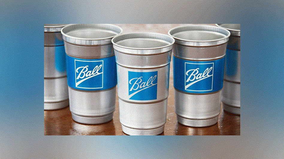 Ball Corp. aluminum recyclable cup