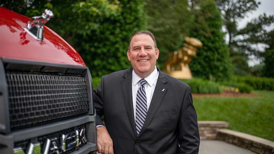Mack Trucks North America president Jonathan Randall