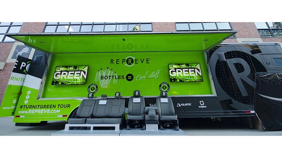 Repreve launches #TurnItGreen tour - Recycling Today