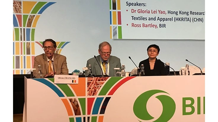 Left to right: Francois Olivier of Galloo; Ross Bartley of the BIR; and Gloria Yao of HKRITA.