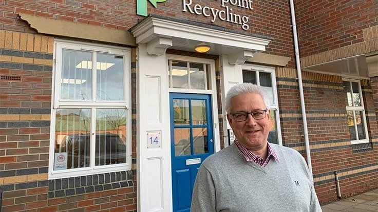 Clearpoint Recycling UK Andrew Perkins fiber operations