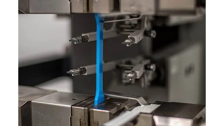 recycled plastic part testing