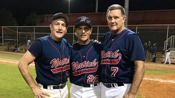 Bill Flutie featured to the far right of the provided photo