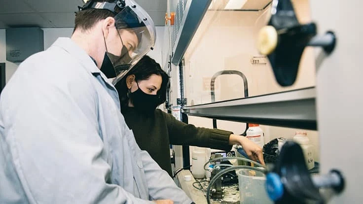 Nth Cycle CEO Megan O'Connor pictured at right