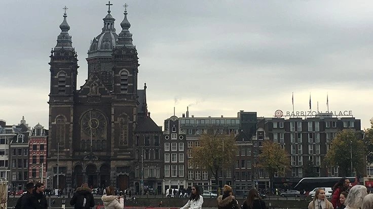 rotterdam street scene