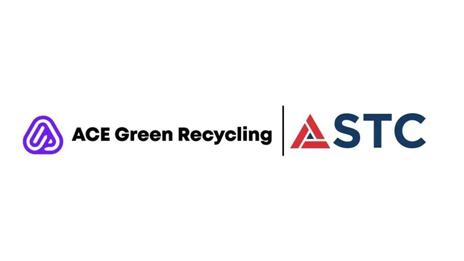 Ace Green Recycling and STC logos, side by side