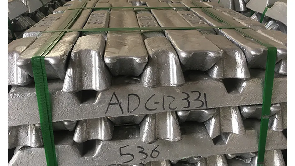 aluminum ingots recycled