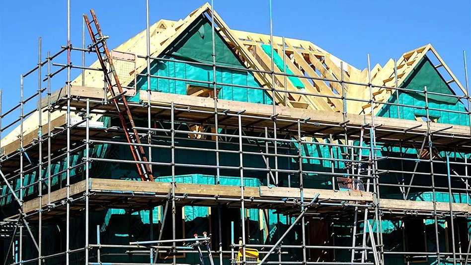 home construction site