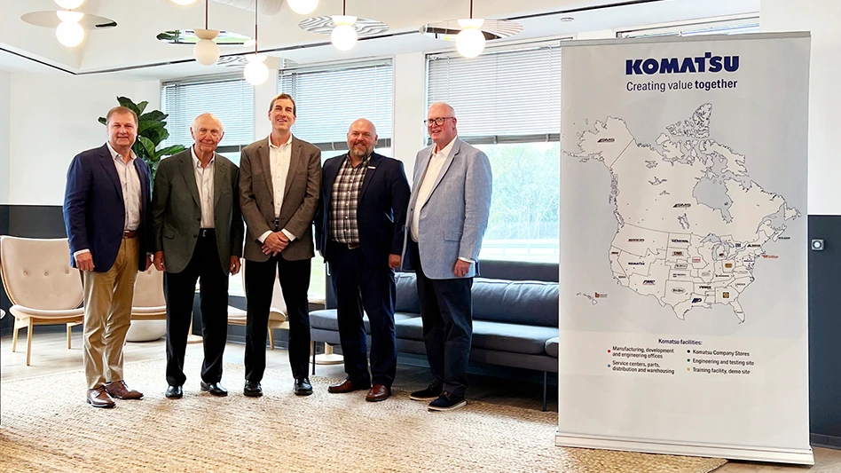 komatsu aed donation