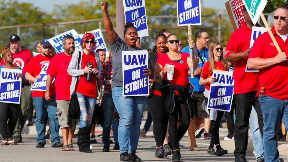 uaw picket line