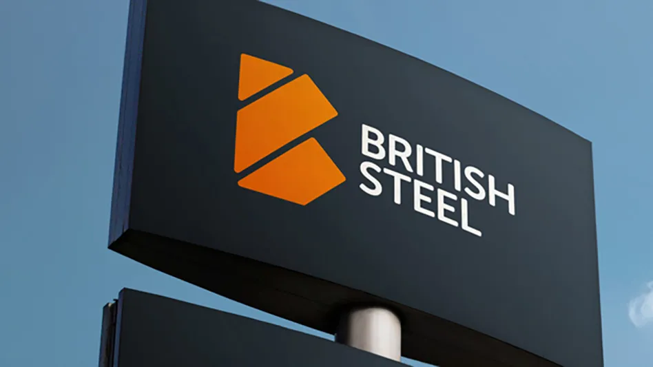 british steel sign